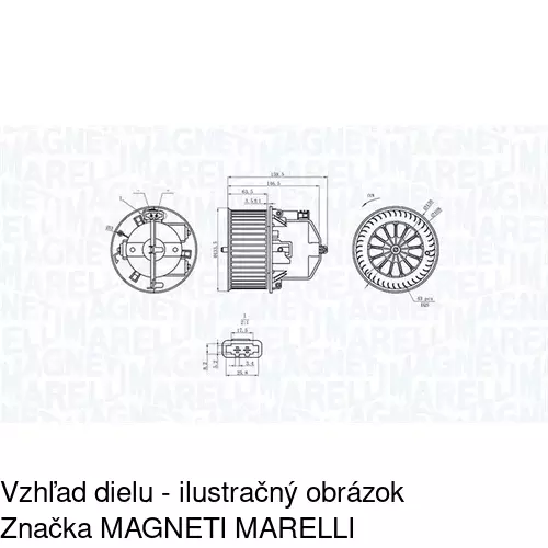 Ventilátory kúrenia POLCAR 4312NU2X