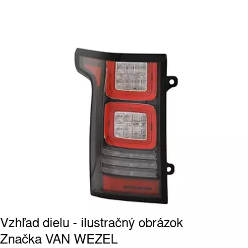 Zadné svetlo POLCAR 43K187-V