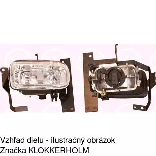 Hmlové svetlo - predné 4517301E /POLCAR/ - obr. 1