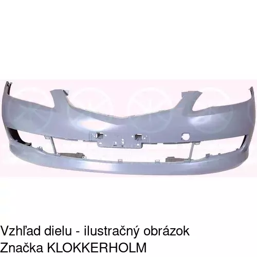 Predný nárazník 451907-2 /POLCAR/