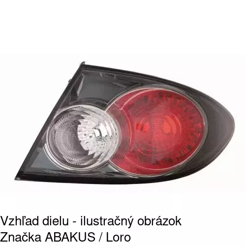 Zadné svetlo 4519885E /POLCAR/ - obr. 2