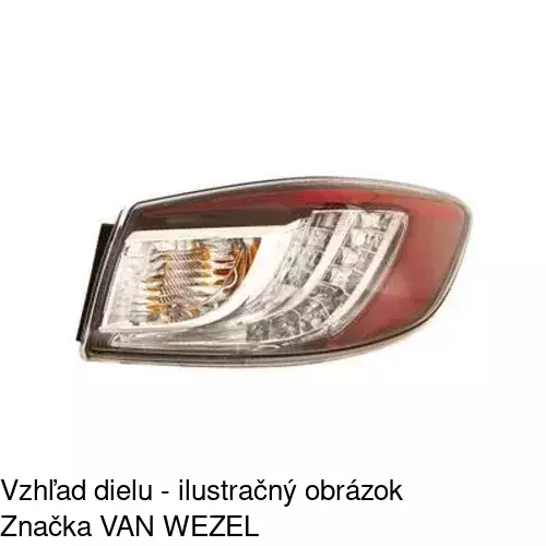 Zadné svetlo 4542883E /POLCAR/ - obr. 2