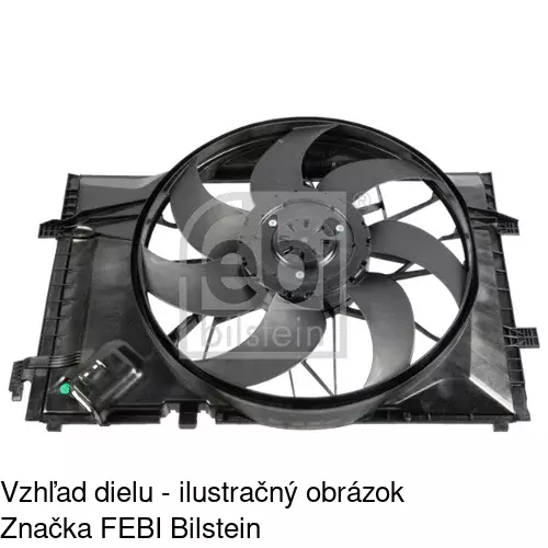 Ventilátory chladičov 500323W2 /POLCAR/ - obr. 1
