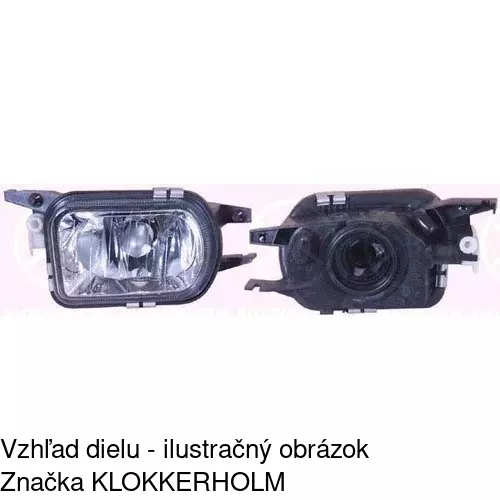 Hmlové svetlo - predné 5003293E /POLCAR/ - obr. 4