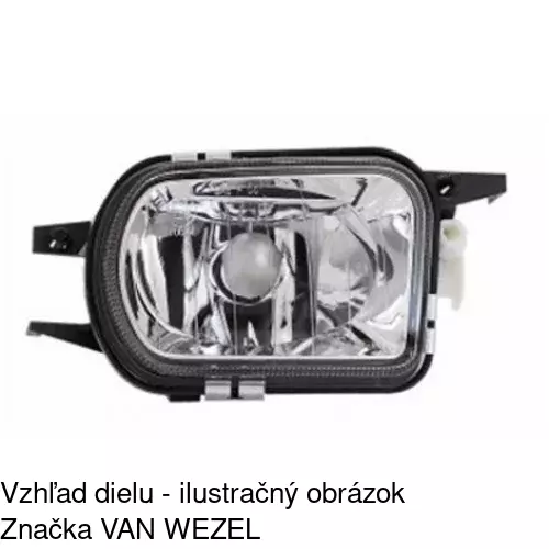 Hmlové svetlo - predné 5003293E /POLCAR/ - obr. 5