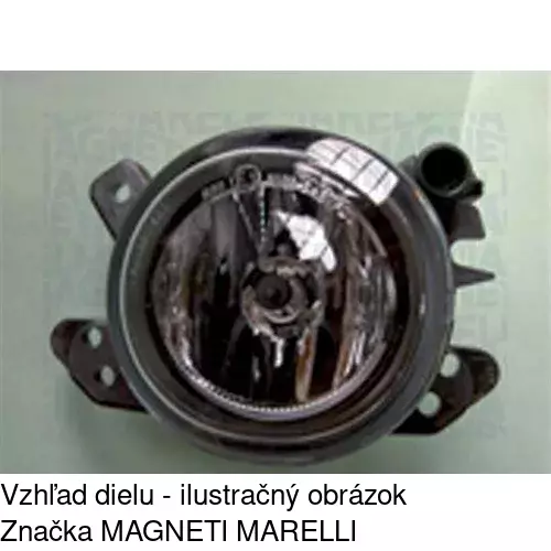 Hmlové svetlo - predné 500629-U /POLCAR/ - obr. 5
