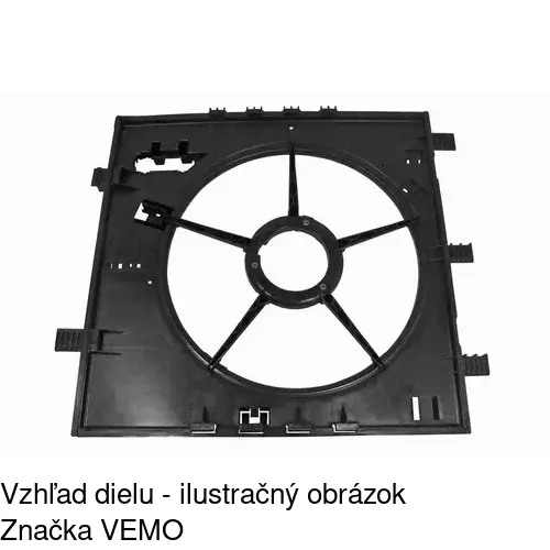 Ventilátory chladičov POLCAR 501223W1-1