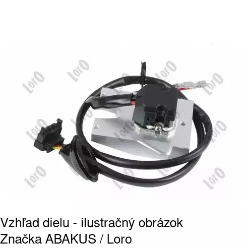 Ovládače klimatizácie 5014KST-2 /POLCAR/ - obr. 1