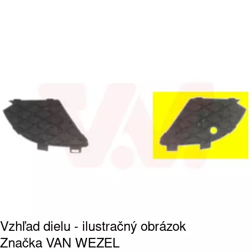 Kryt v nárazníku 501527-1 /POLCAR/ - obr. 1