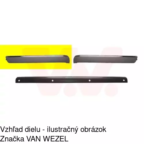 Lišta nárazníka 50159612 /POLCAR/ - obr. 3