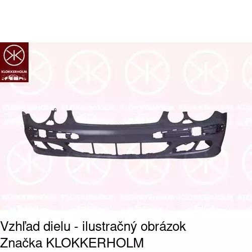 Predný nárazník 5016071J /POLCAR/ - obr. 1