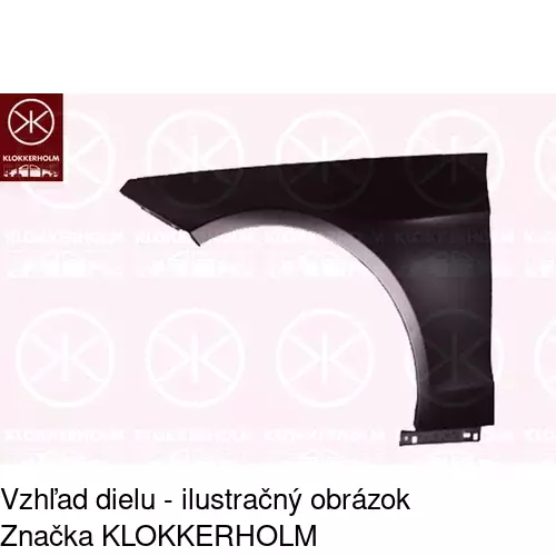 Predný blatník 501801-Q /POLCAR/ - obr. 1