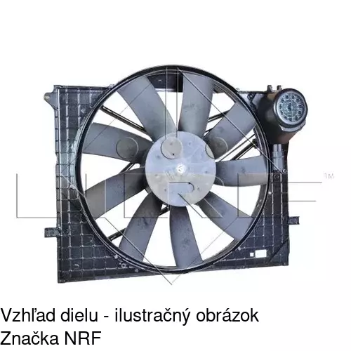 Ventilátory chladičov 502523W1 /POLCAR/ - obr. 1