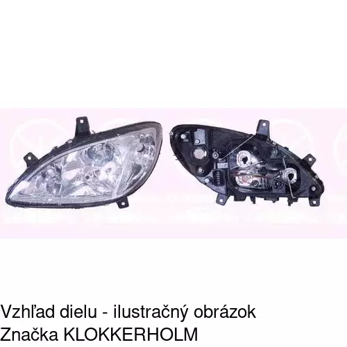 Hlavný reflektor 504009-E /POLCAR/ - obr. 4