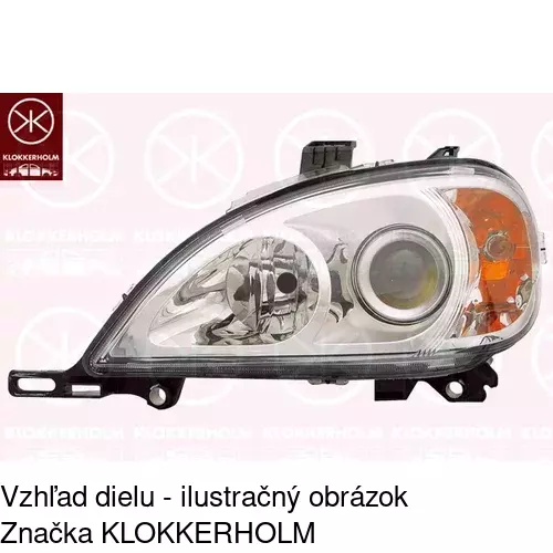 Hlavný reflektor 5044091H /POLCAR/ - obr. 1