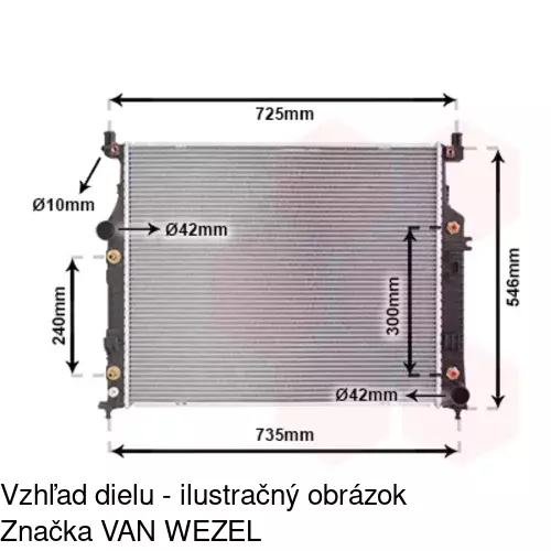 Chladiče vody 504508-1 /POLCAR/ - obr. 4