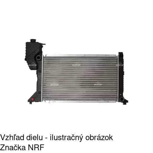 Chladiče vody 506208A2 /POLCAR/ - obr. 2