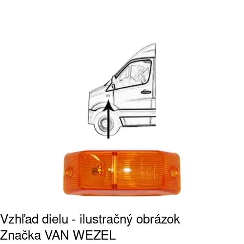 Bočná smerovka 506220-7 /POLCAR/ - obr. 5