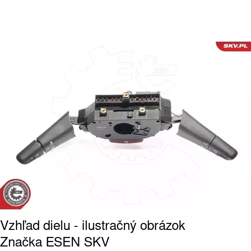 Združený prepínač 5062PZ-3P /POLCAR/ - obr. 5