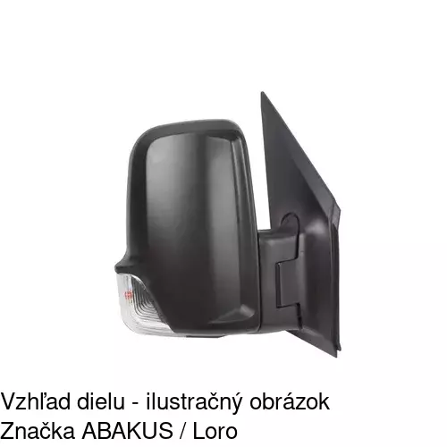 Vonkajšie zrkadlo 506552-E /POLCAR/ - obr. 3