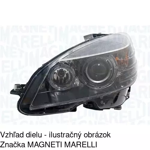 Hlavný reflektor POLCAR 50D1103U