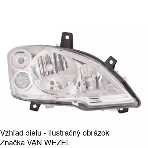 Hlavný reflektor 50N1100E /POLCAR/ - obr. 4