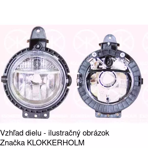 Hmlové svetlo - predné 5102290E /POLCAR/ - obr. 1