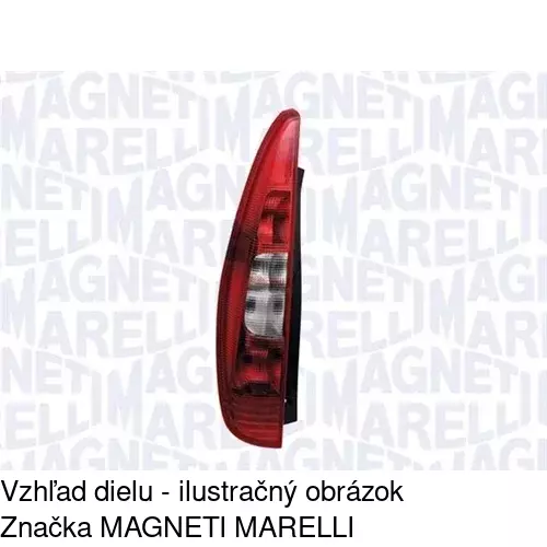 Zadné svetlo POLCAR 5241881U