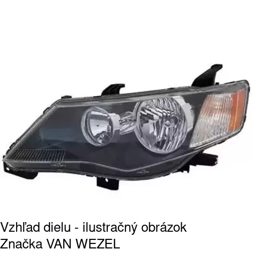 Hlavný reflektor 526609-E /POLCAR/ - obr. 4