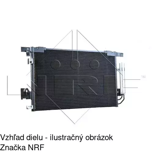 Chladiče klimatizácie 5266K8C1 /POLCAR/ - obr. 1