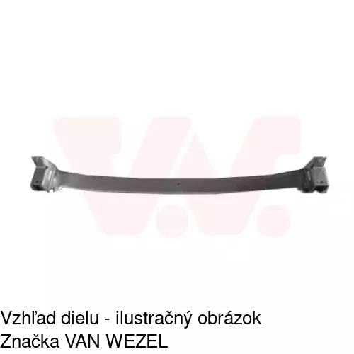 Výstuha nárazníka 550307-3 /POLCAR/ - obr. 1