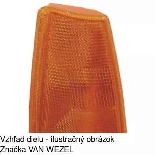 Predná smerovka 550520-E /POLCAR/ - obr. 1