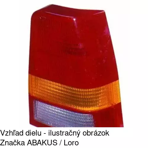 Zadné svetlo 550588 /POLCAR/ - obr. 5