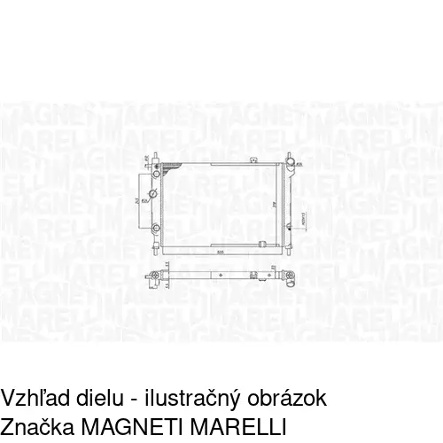 Chladiče vody POLCAR 550708-2