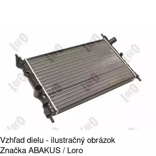 Chladiče vody 550708-3 /POLCAR/ - obr. 1