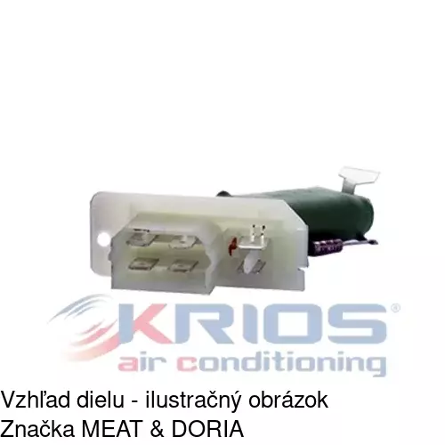Ovládače klimatizácie 5507KST-1 /POLCAR/ - obr. 2