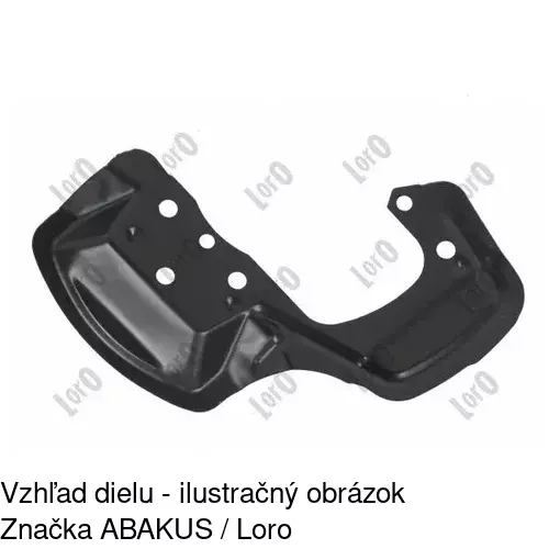 Brzdovy štít 5507OT-1 /POLCAR/ - obr. 2