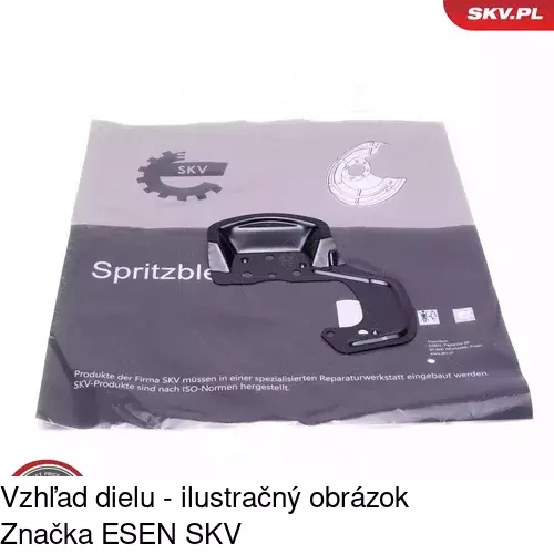 Brzdovy štít 5507OT-2 /POLCAR/ - obr. 3