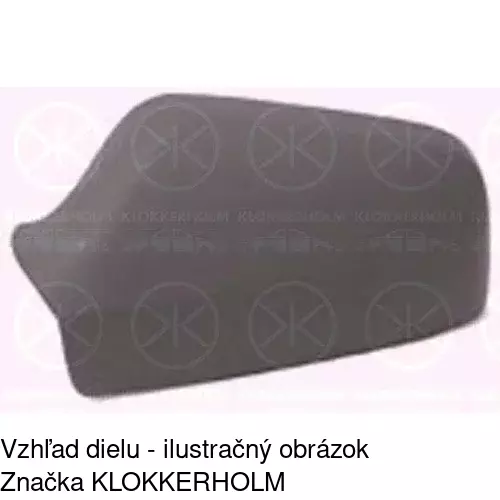 Rám vonkajšieho zrkadla 550855PE /POLCAR/ - obr. 5