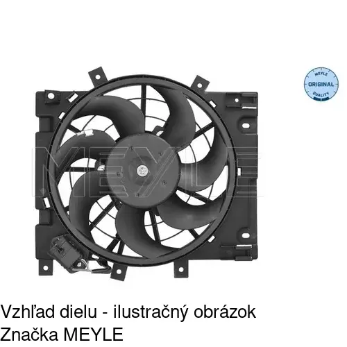 Ventilátory chladičov 550923W7 /POLCAR/ - obr. 3