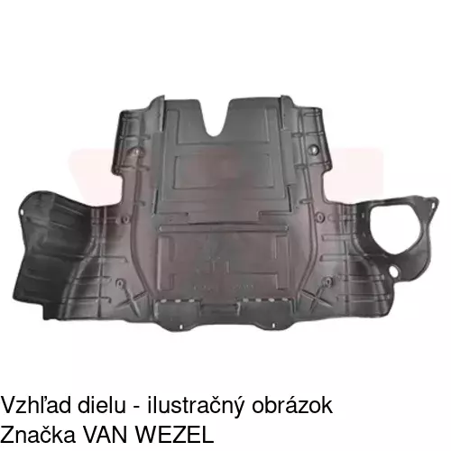 Kryt motora 550934-5 /POLCAR/ - obr. 1