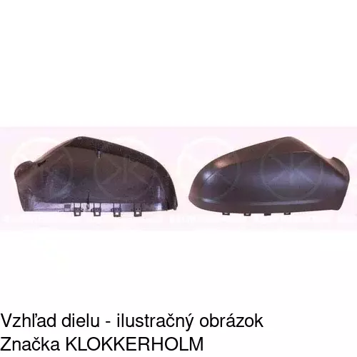 Rám vonkajšieho zrkadla 550955TE /POLCAR/ - obr. 4