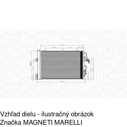 Chladiče klimatizácie 5509K81X /POLCAR/ - obr. 4