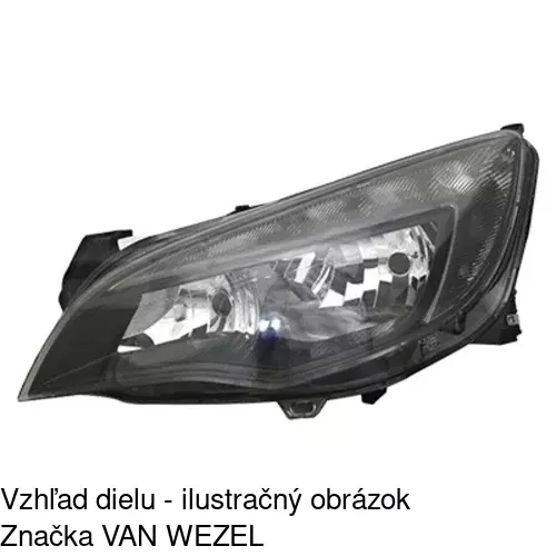 Hlavný reflektor 5511097H /POLCAR/ - obr. 5