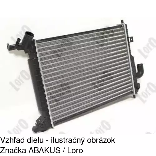 Chladiče vody POLCAR 5516085X