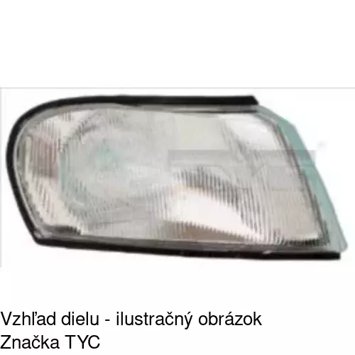 Predná smerovka 5516190E /POLCAR/ - obr. 1