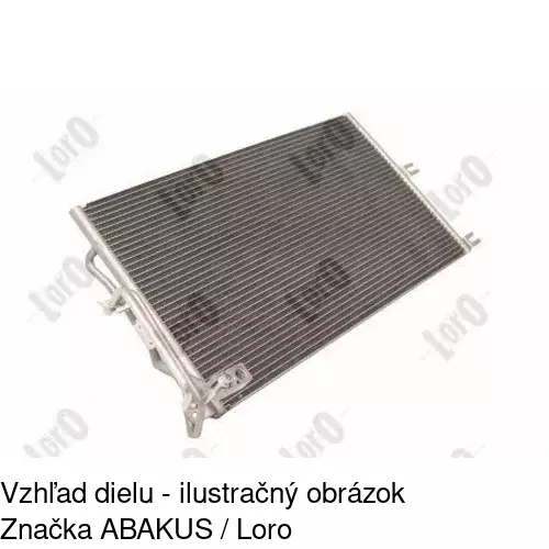 Chladiče klimatizácie 5516K8C1 /POLCAR/ - obr. 4