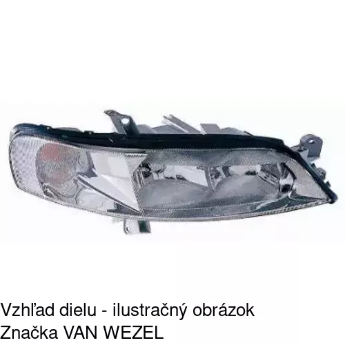 Hlavný reflektor 5517102E /POLCAR/ - obr. 5