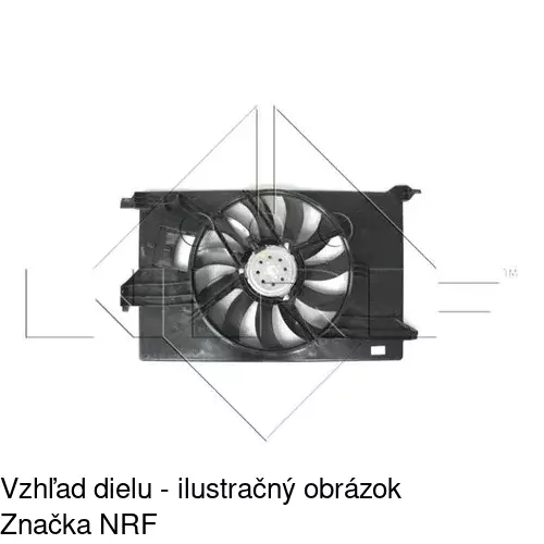 Ventilátor bez krytu / podpery 551823U4X /POLCAR/ - obr. 5