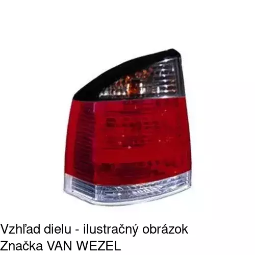 Zadné svetlo 5518875S /POLCAR/ - obr. 2